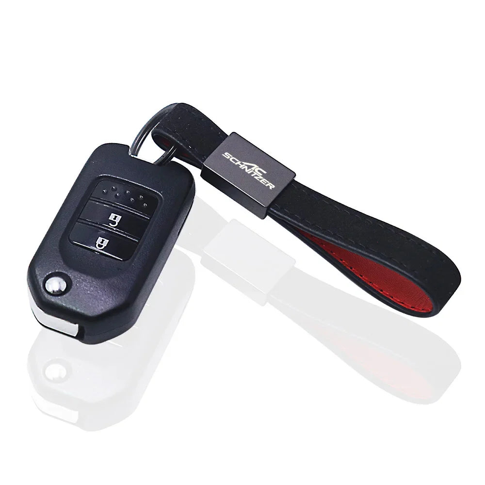 Leather Car Keychain | Premium BMW & Mini Key Ring Accessory