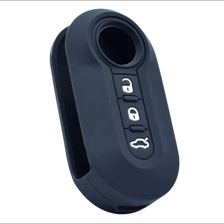 3 Button Silicone Remote Key Case Cover | Fiat Lancia Car Key Protector