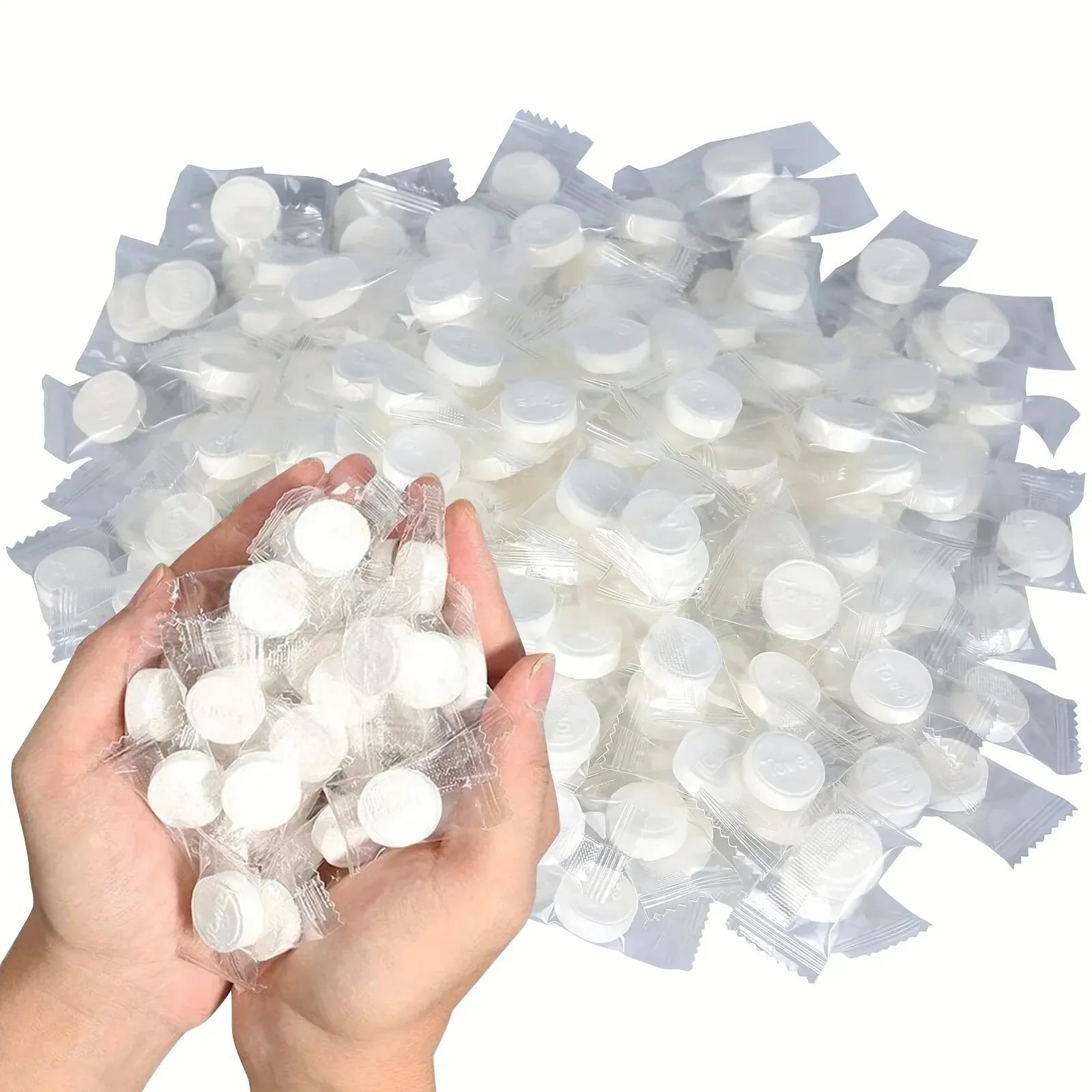30pcs Compressed Travel Towels | Disposable Non-Woven Face Towels for Travel and Home