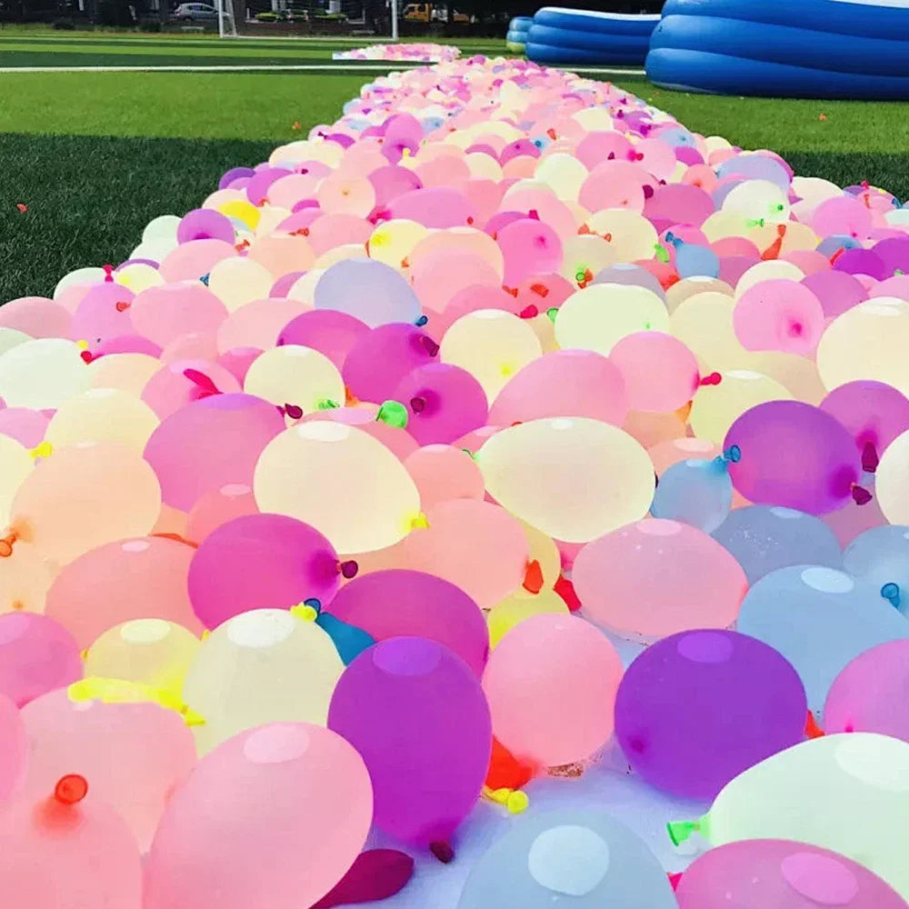 111Pcs Funny Water Polo Ball Bomb Set | Summer Pool Party Outdoor Quick-Fill Water Toys