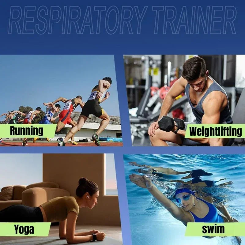 Lung Training Device | Adjustable Resistance Breathing Exerciser