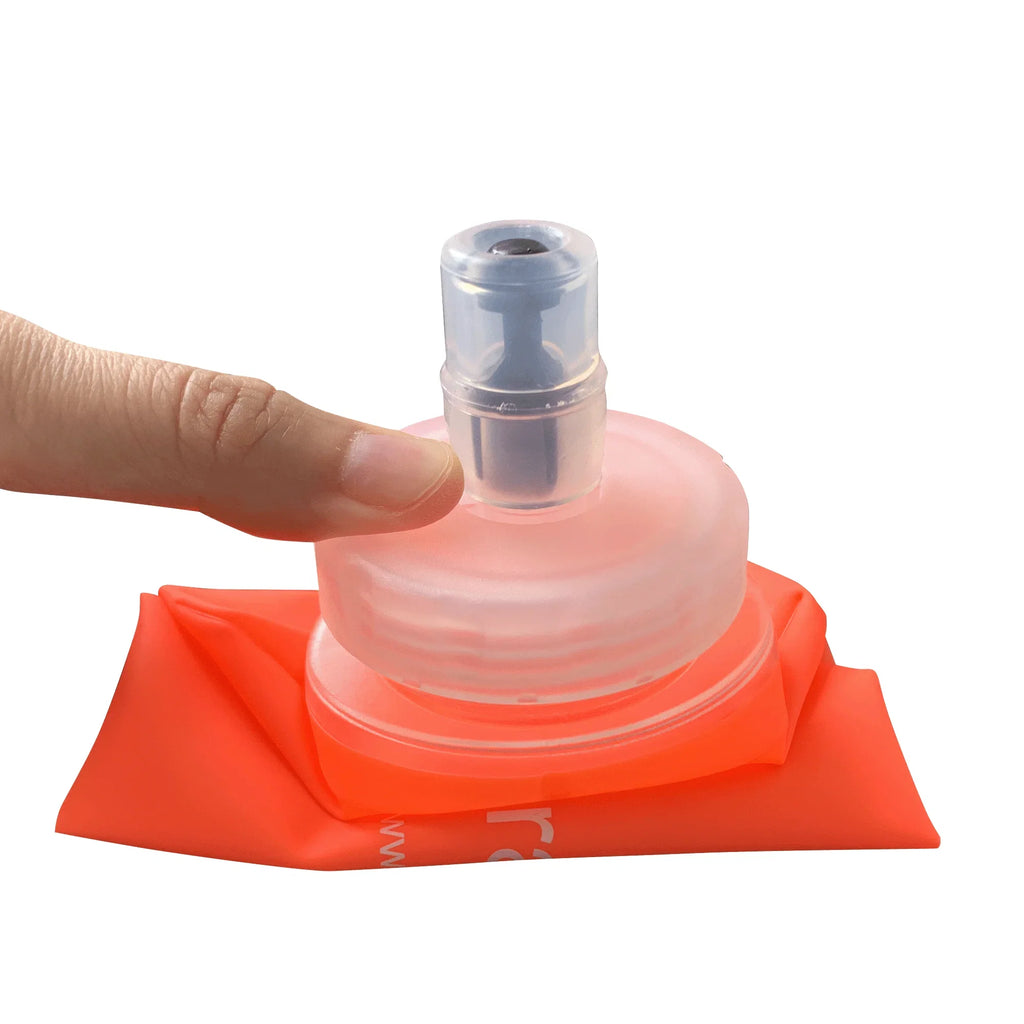Folding Soft Flask Water Bottle | TPU Outdoor Sport Bottle for Running Camping Hiking