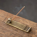Creative Incense Holder Boat | Old Men Fishing Japanese Style Incense Stick Burner