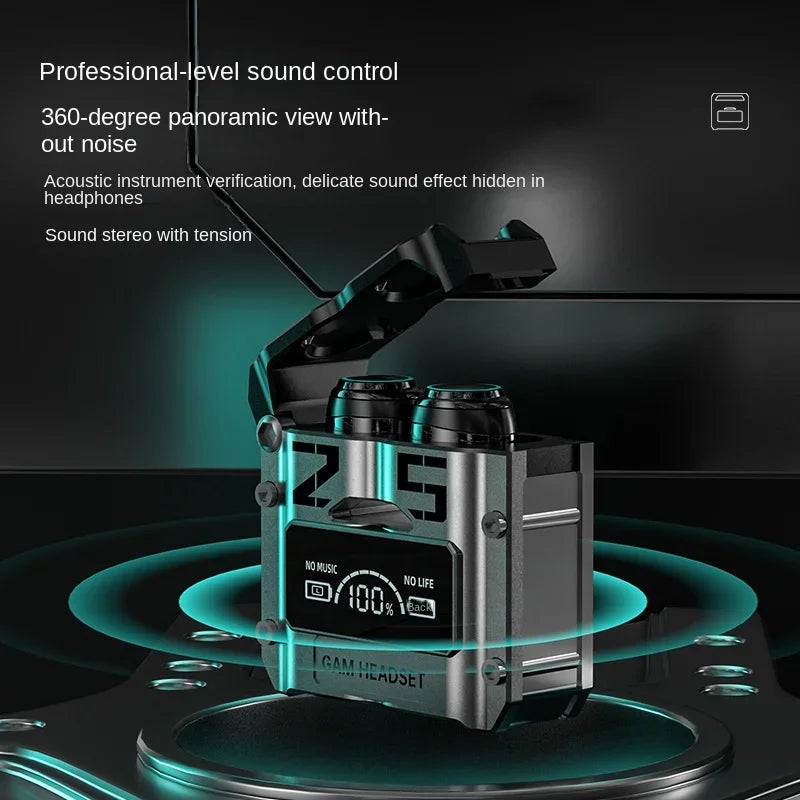 2026 New M25 TWS Wireless Earbuds | Bluetooth 5.3 Sports Headphones with LED Display