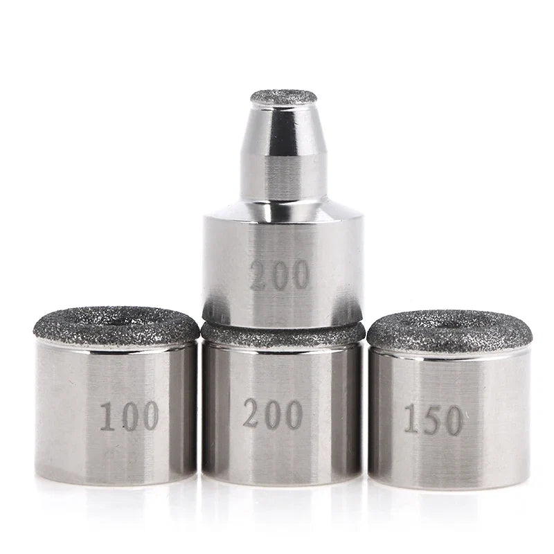 Microdermabrasion Tips Replacement | 100/150/200 Grit Diamond Dermabrasion Heads for Beauty Machines