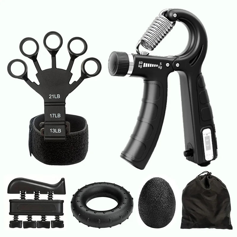 5 Pack Finger Trainer Grip | Hand Grips Strength Device for Men and Women
