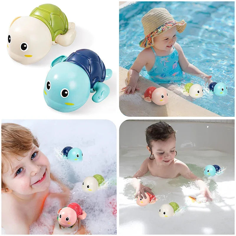 Whale Clockwork Bath Toy | Wind-Up Swimming Water Play for Toddlers