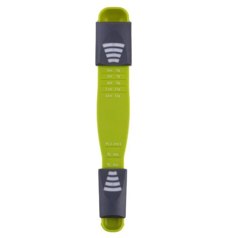 Adjustable Measuring Spoon | Baking Spoon with Scale for Dry and Liquid Ingredients