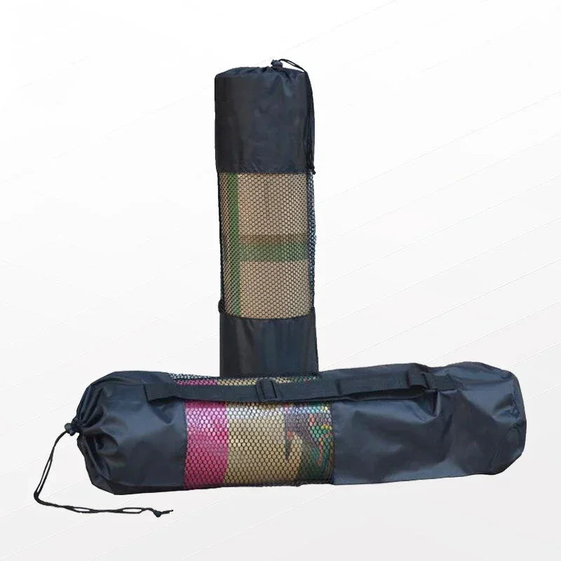 Nylon Yoga Mat Bag | Adjustable Strap Carrier for Pilates and Fitness