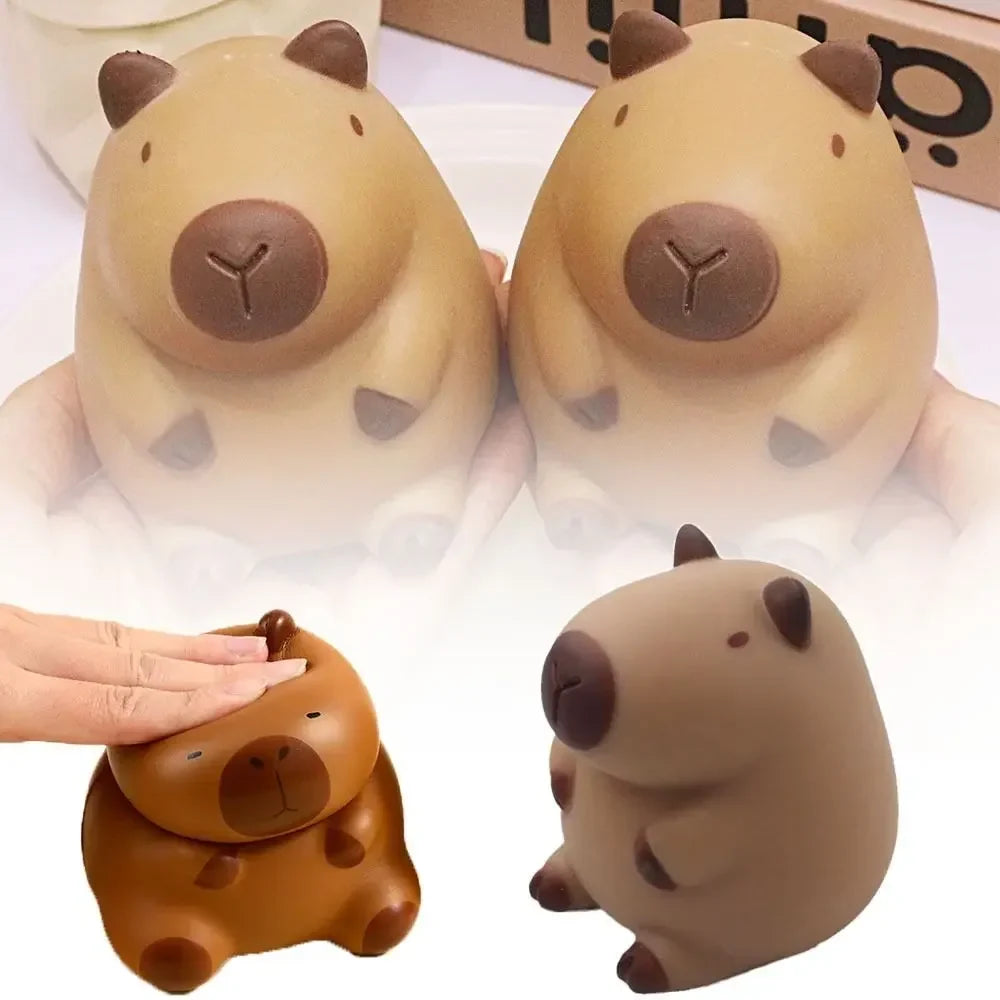 Kawaii Capybara Squeeze Toy | Slow Rebound Stress Relief Decompression Toy