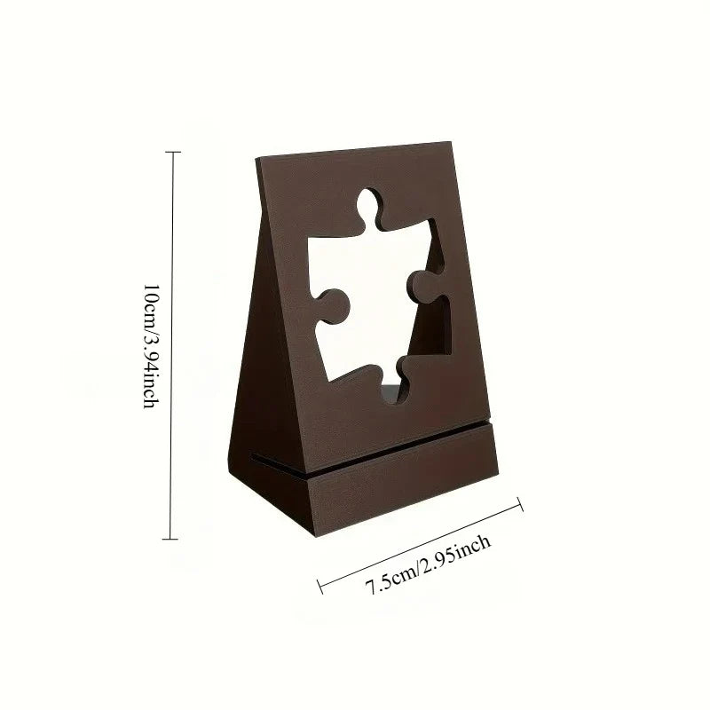 1pc Puzzle Poster Box Cover Display Stand | Durable Plastic Collectible Display