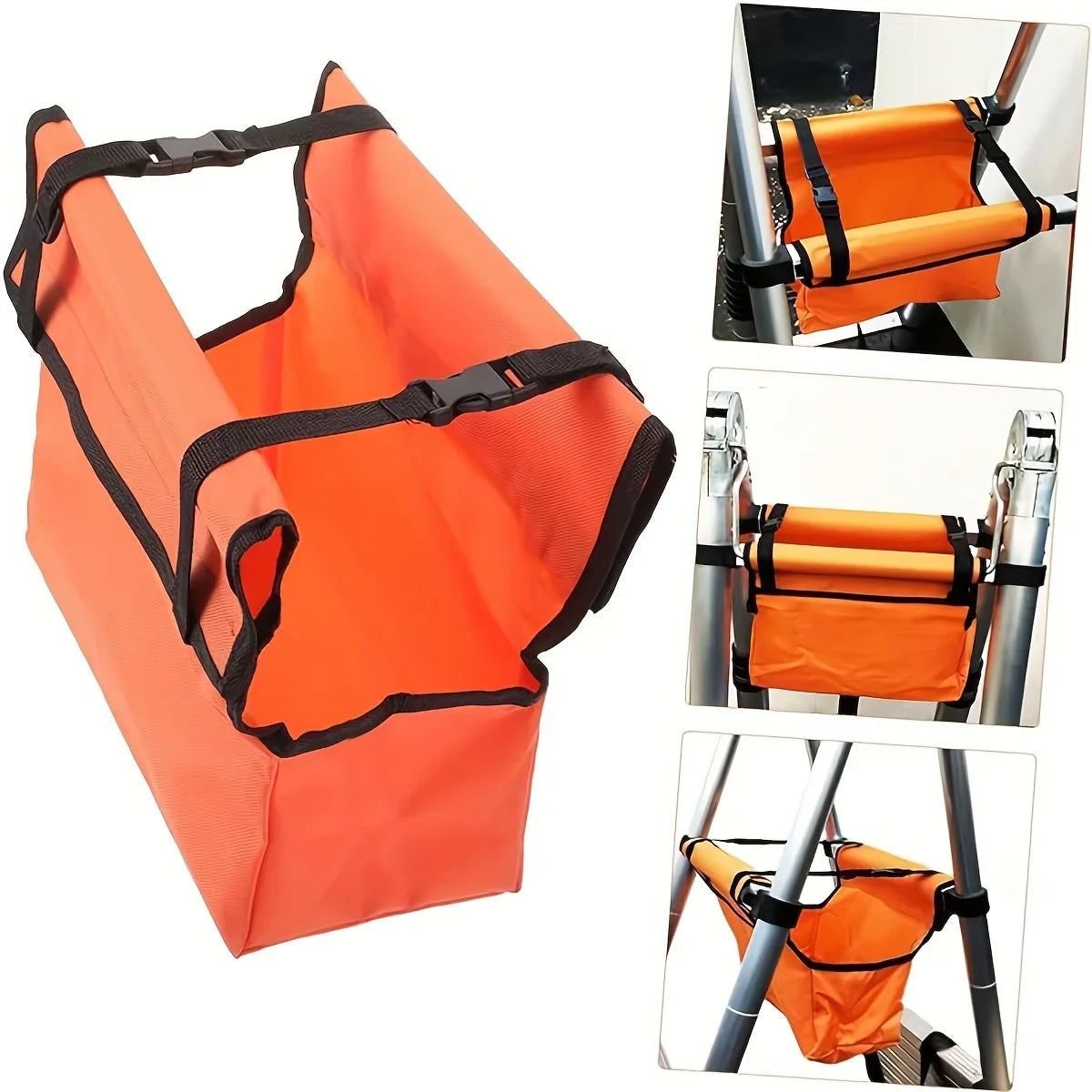 Ladder Multipurpose Tool Pouch | Telescoping Storage Organizer for Hanging