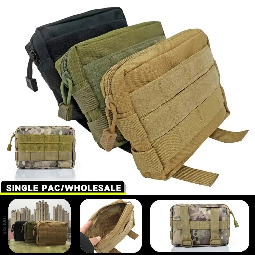 Molle Utility EDC Waist Bag | Tactical Pouch and Medical First Aid Carrier