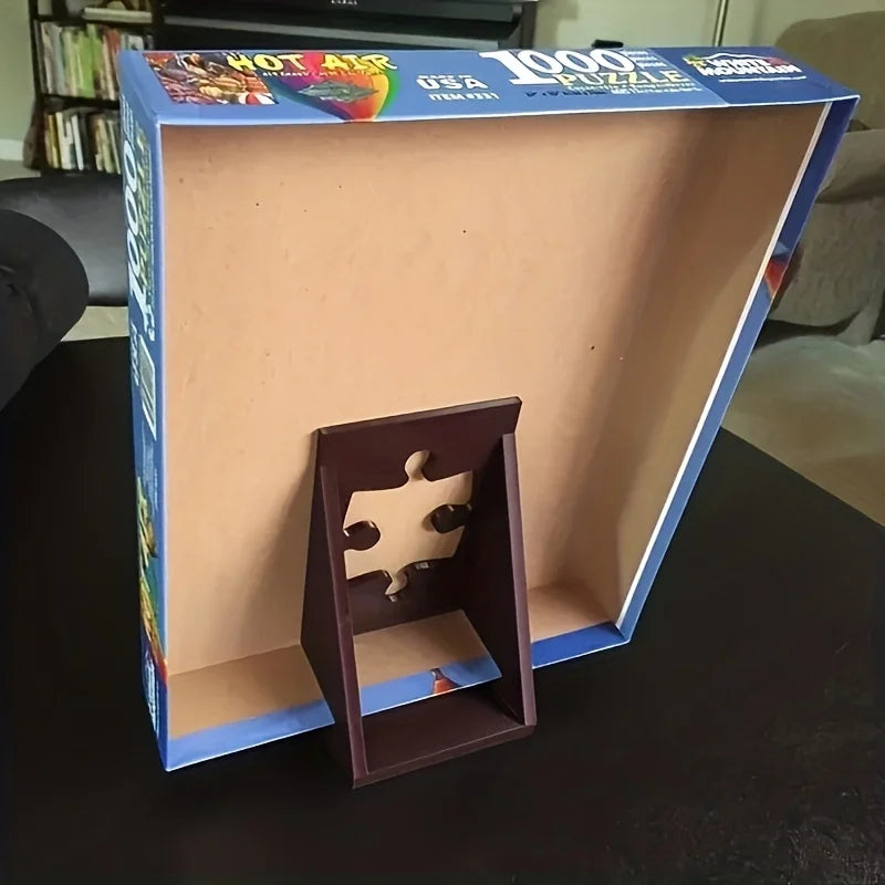 1pc Puzzle Poster Box Cover Display Stand | Durable Plastic Collectible Display