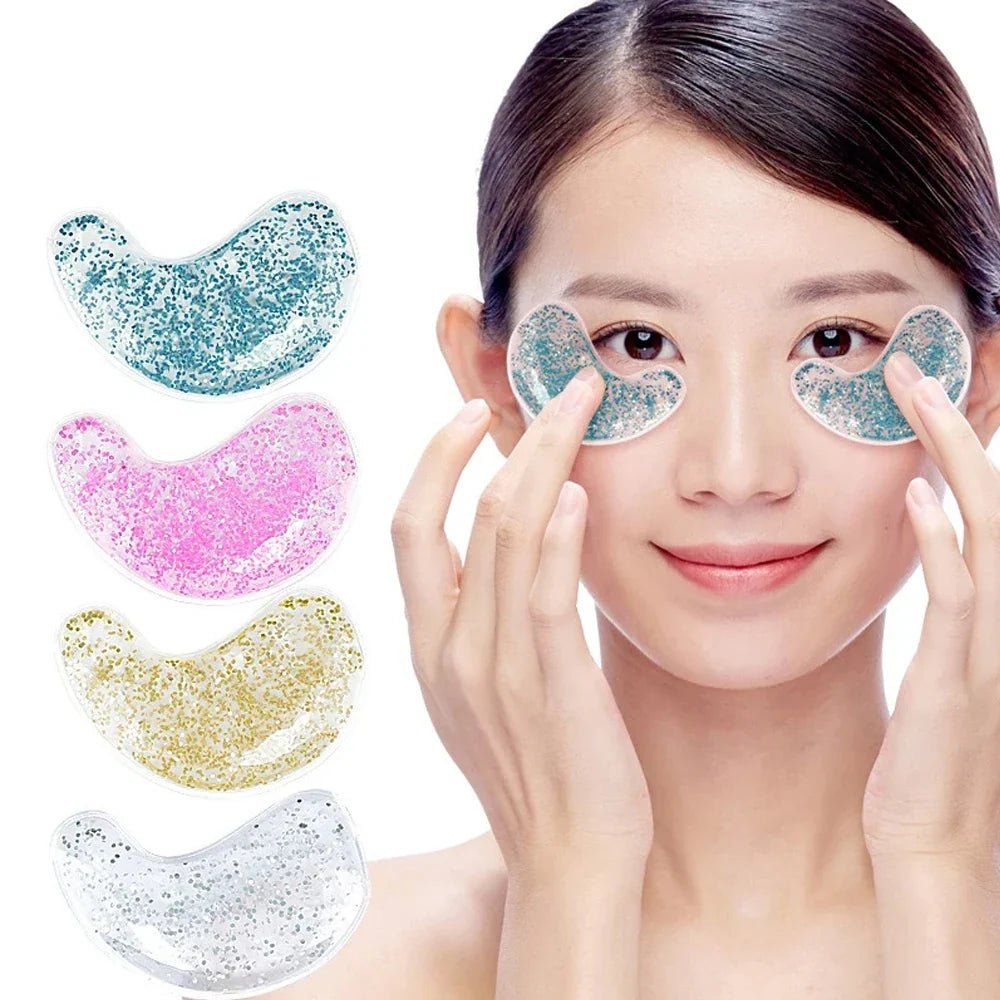 Reusable Gel Eye Mask | Hot and Cold Compress for Puffiness and Dark Circles