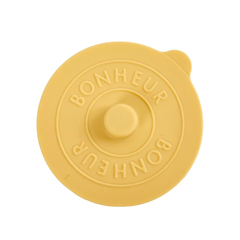 Universal Silicone Cup Cover with Handle | Sealing Lid for Coffee and Milk Cups