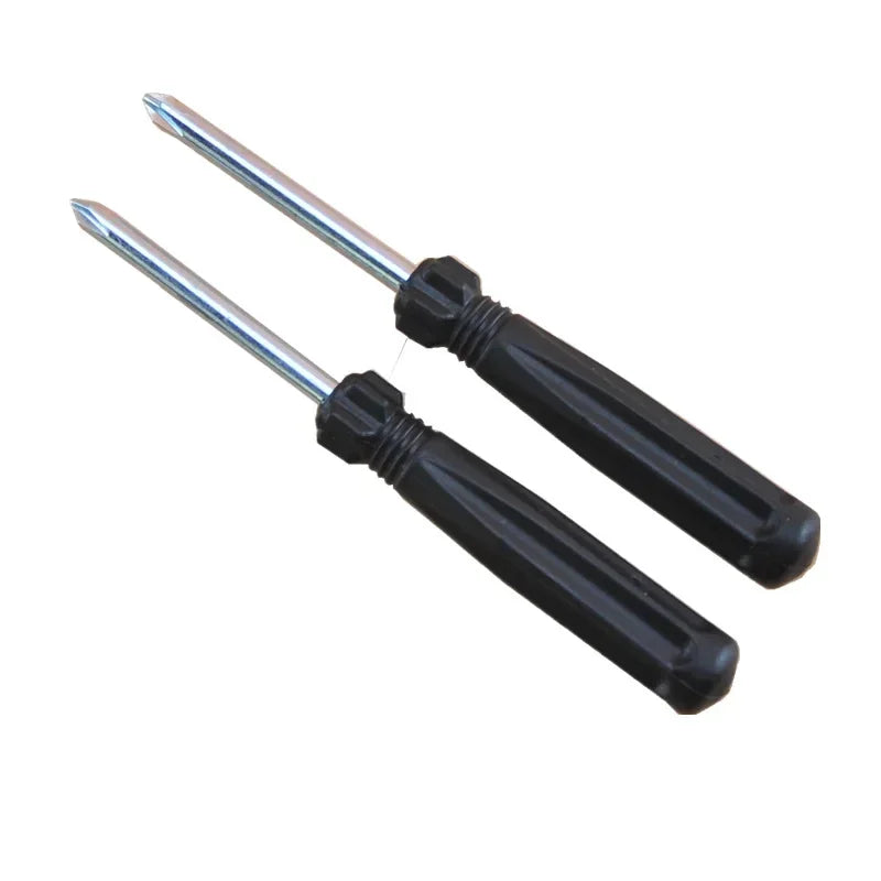 Dual Purpose Manual Screwdriver | Compact Cross and Flathead Set