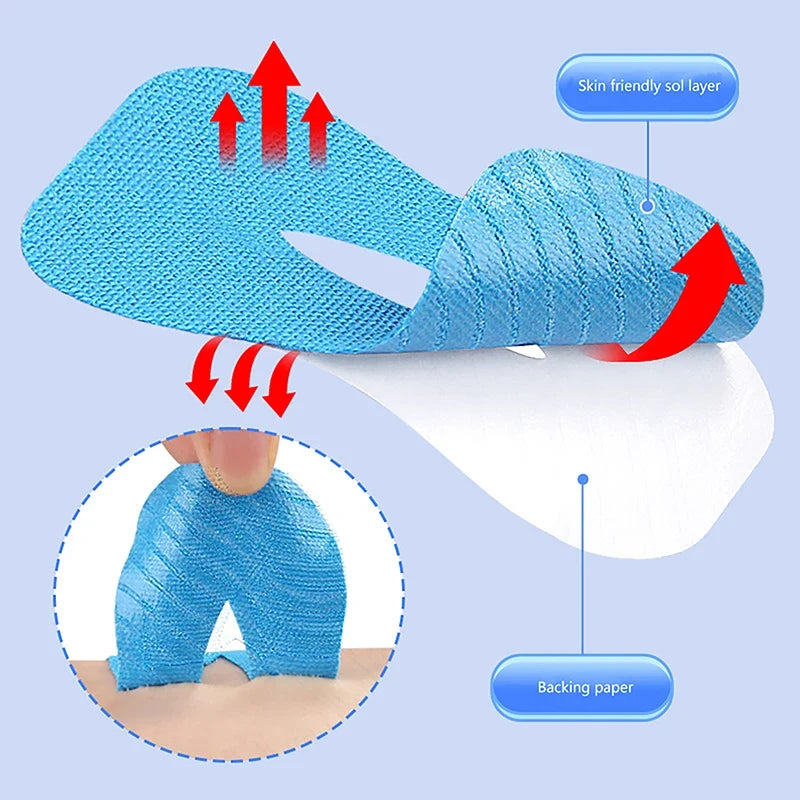 10/30 Pack Anti-Snoring Mouth Stickers | Night Sleep Aid for Nasal Breathing