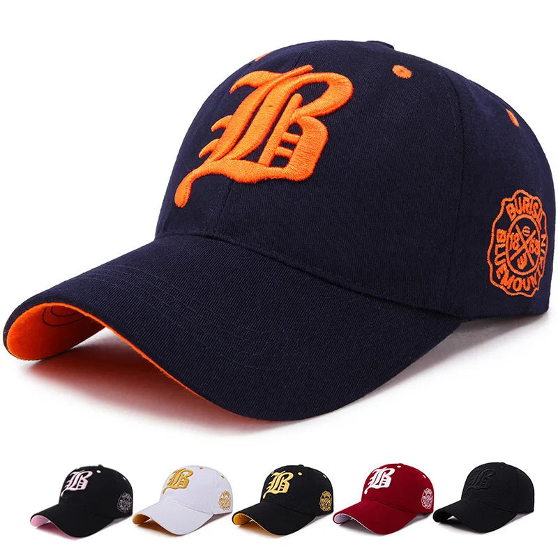 Unisex Cotton Baseball Cap | Lightweight Summer Snapback Hat