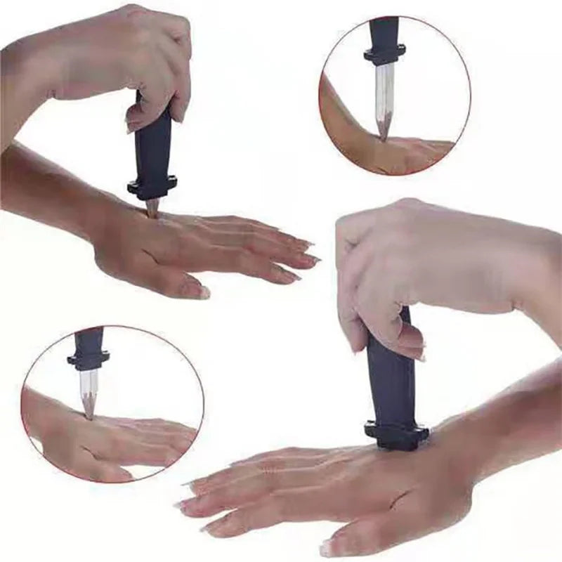 Retractable Fake Knife Toy | Plastic Prop Blade for Pranks and Cosplay