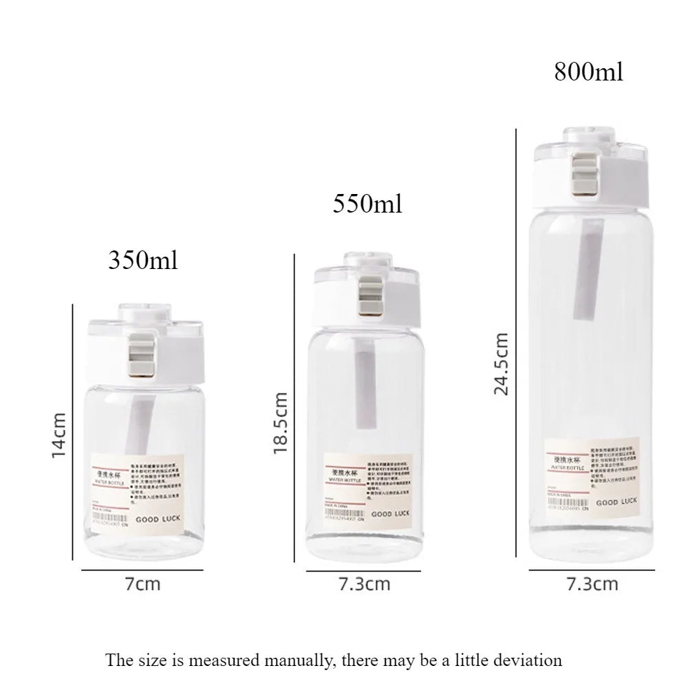 Portable Water Bottle | Leakproof Reusable Plastic Cup for Daily Hydration