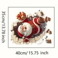 Santa Claus Wall Decal | Self-Adhesive Christmas Vinyl Sticker
