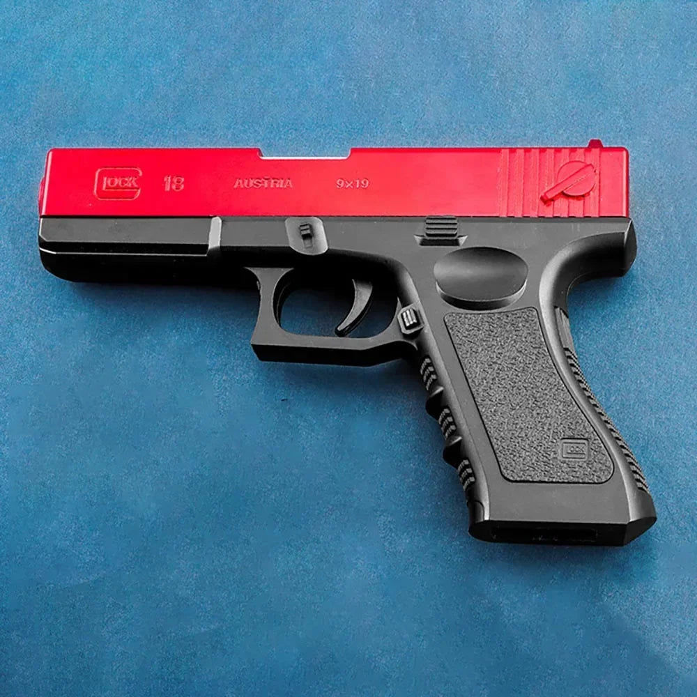 80 Shells and 100 Soft EVA Bullets for Toy Gun Glock Colt 1911 | Shooting Game Refill Kit