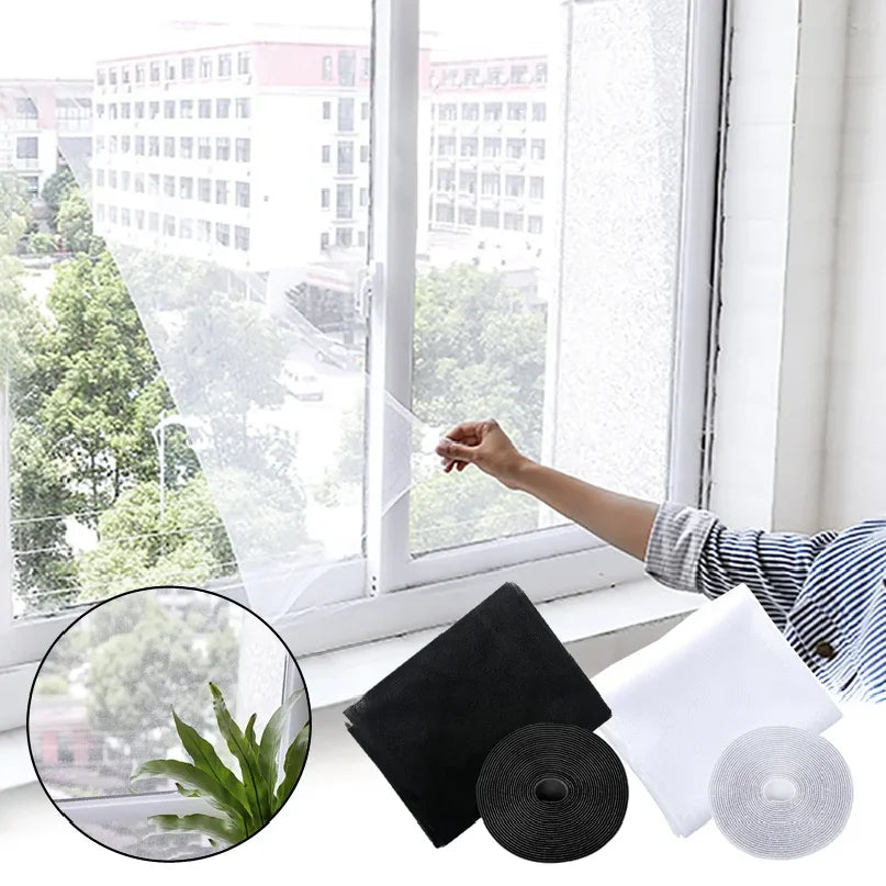 Mosquito Net Screen for Windows | Indoor Insect Fly Mesh Curtain