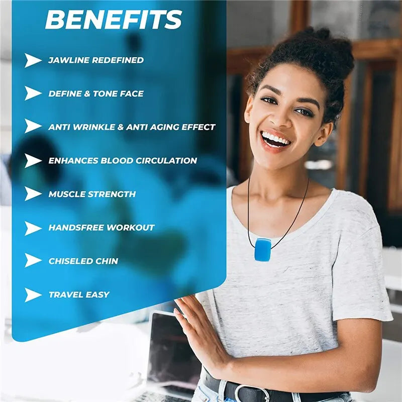 Jawline Exerciser Facial Toner | Food-Grade Silicone Jaw Muscle Training Ball