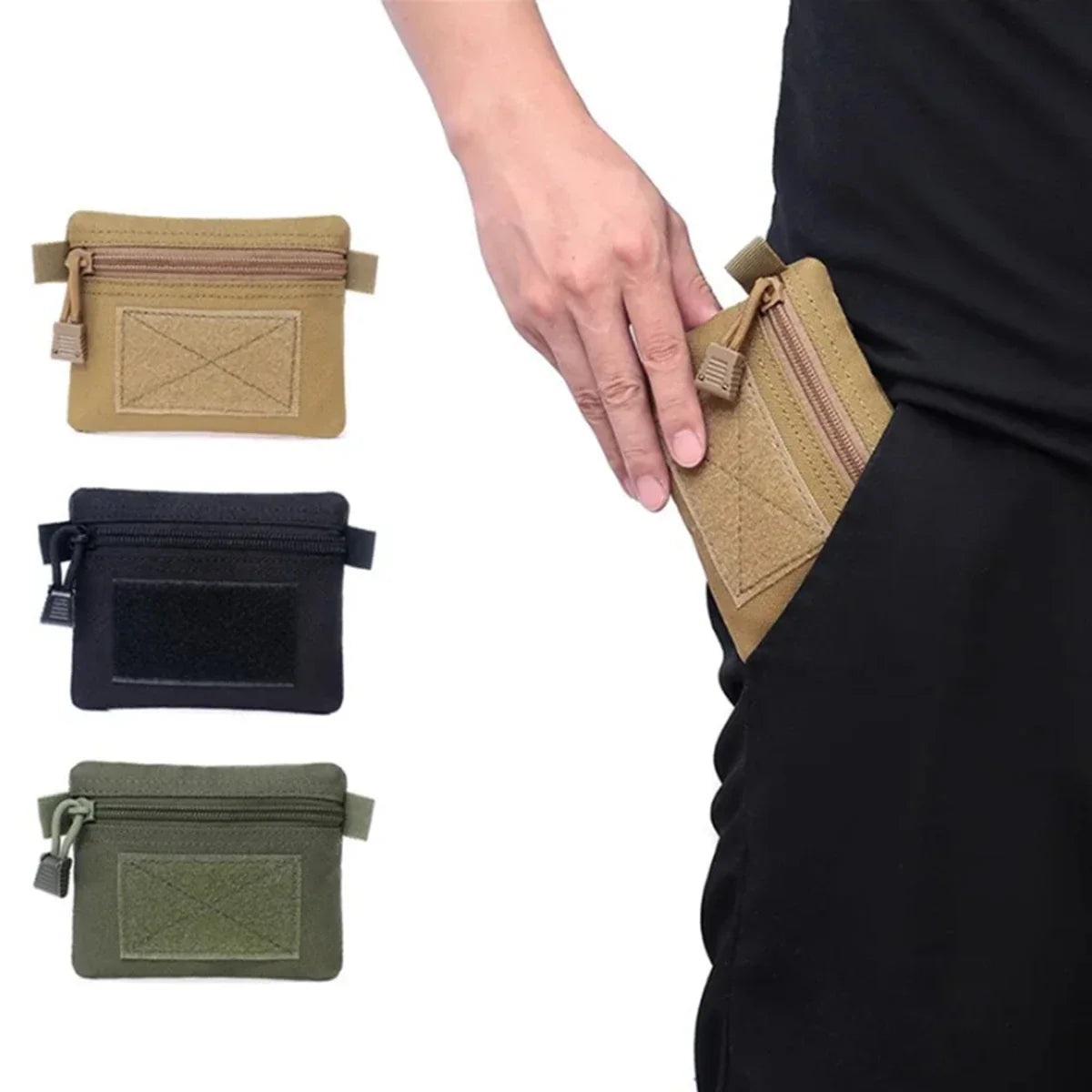 Waterproof Molle Waist Pouch | EDC Travel Wallet for Camping and Hiking