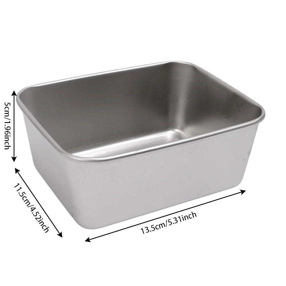 304 Stainless Steel Airtight Food Storage Container | Lunch Bento Box with Lid