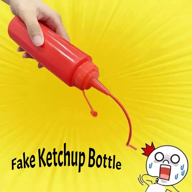 Fake Ketchup Prank Bottle | Practical Joke Toy for Adult Kids