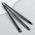 Ultra-Thin Eyebrow Brush Set | 3-Piece Angled Precision Makeup Brushes