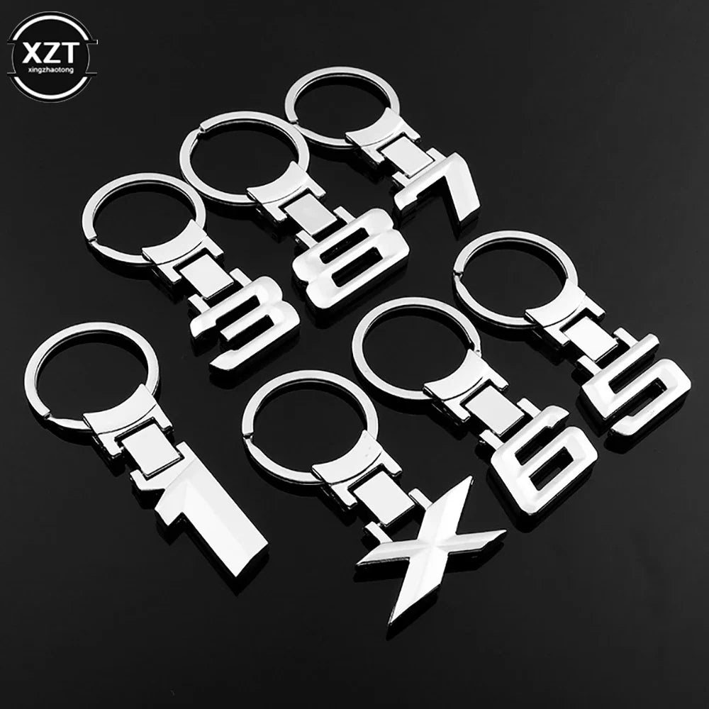 Premium Car Keychain Key Ring | Stylish Metal Accessory for Multiple Car Logos