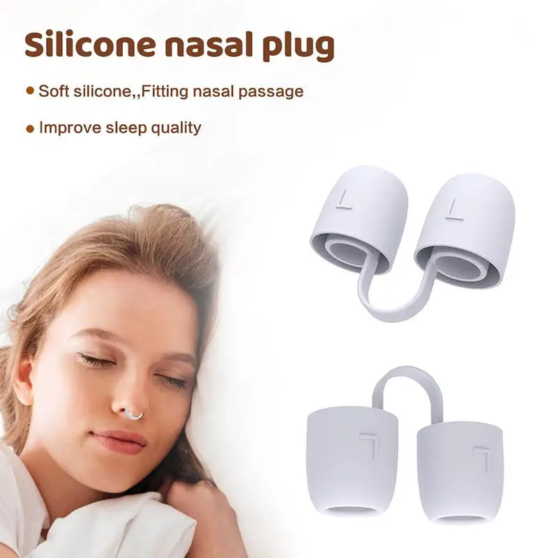 Nasal Dilator Strips for Snoring | Silicone Nose Clip Set