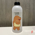 1000ml Panda Water Bottle | Leak-Proof Reusable Drinkware