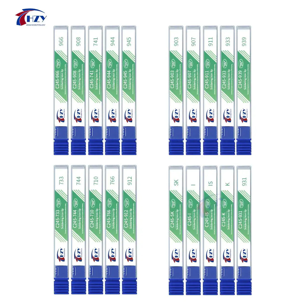 C245 Series Soldering Iron Tips | Universal T245 Handle Compatible Set for Phone Repair