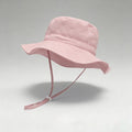Solid Color Kids Fisherman Hat | Unisex Summer Sun Protection Hat