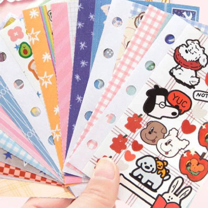 Mr. Paper Duplex Sticker Book 30 Sheets | Korean Cute Style Creative Handbook Material
