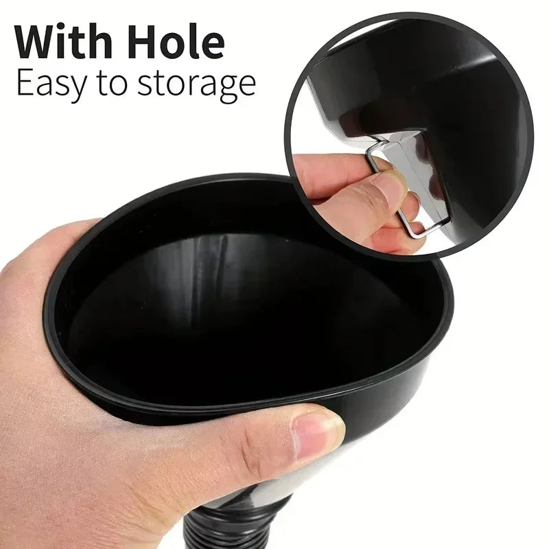 Multi-Functional Flexible Funnel | Spill-Proof Oil Changing Tool for Cars