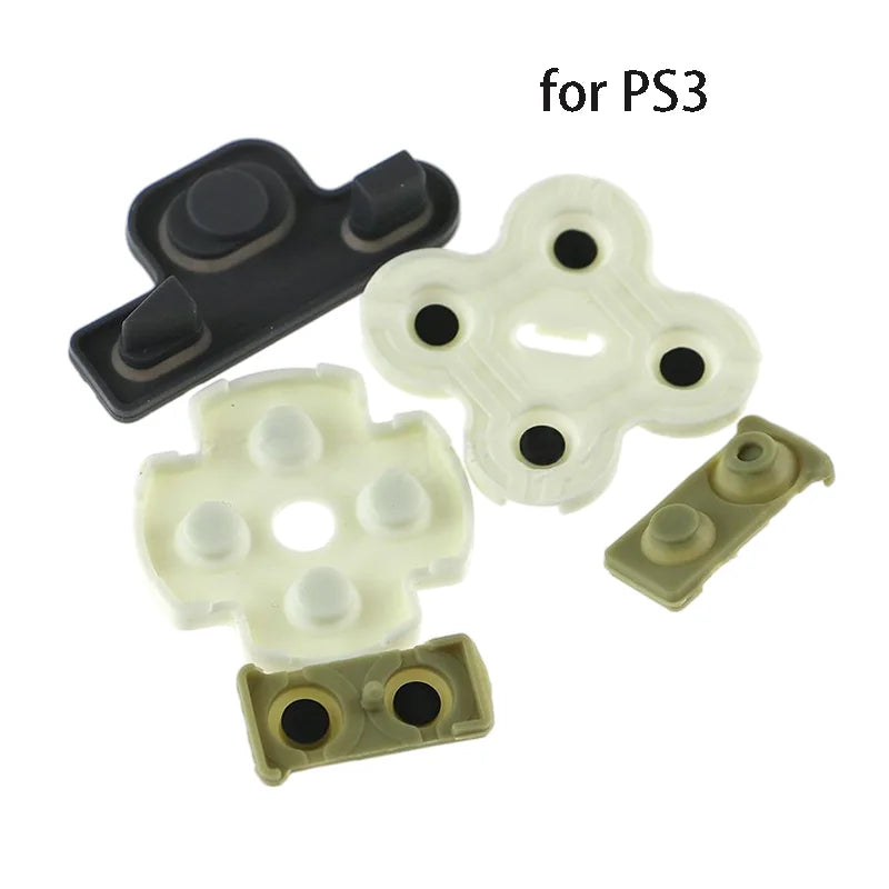 For PS3 Controller Conductive Rubber Pad Replacement | Repair Kit for Sony PlayStation 3 Handle