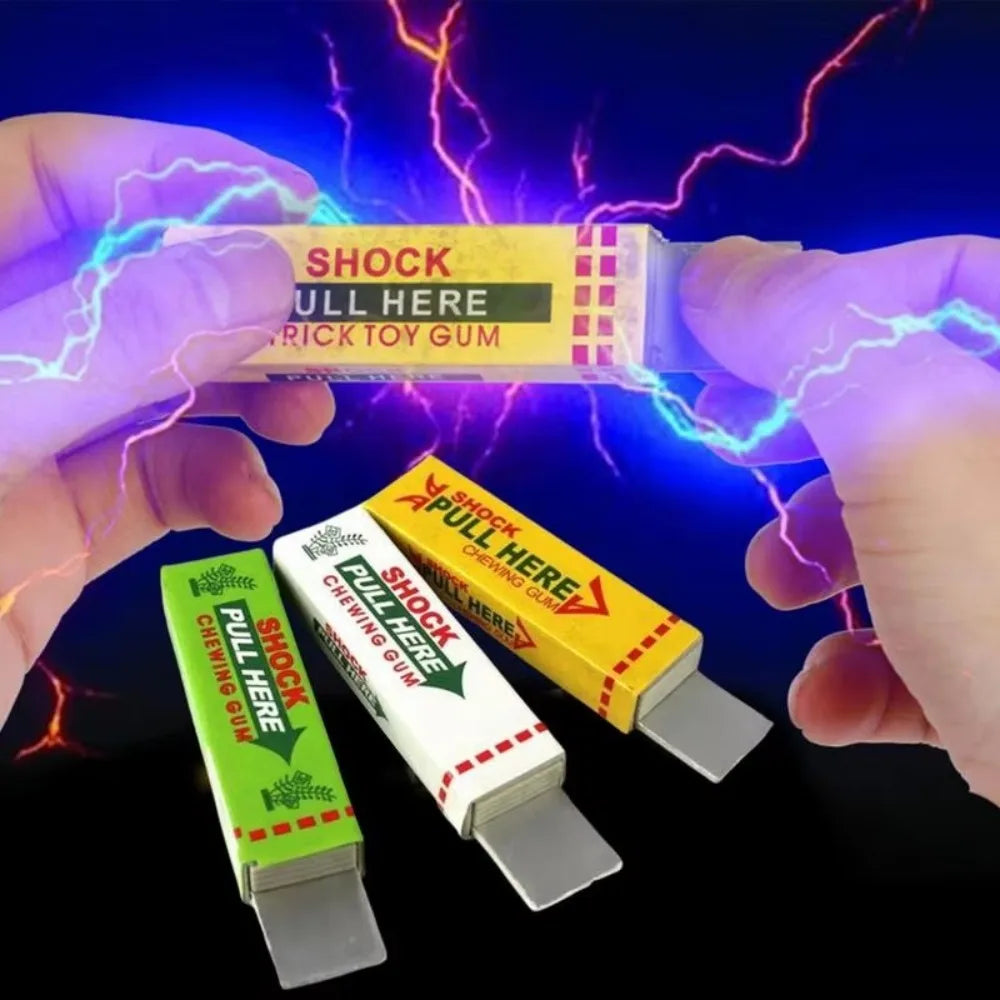 Shocking Chewing Gum | Electric Shock Prank Toy for April Fools Day Jokes