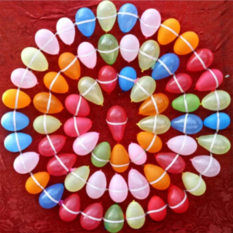 Multicolor Small Water Balloons for Party Games and Summer Fun | 500 Pack