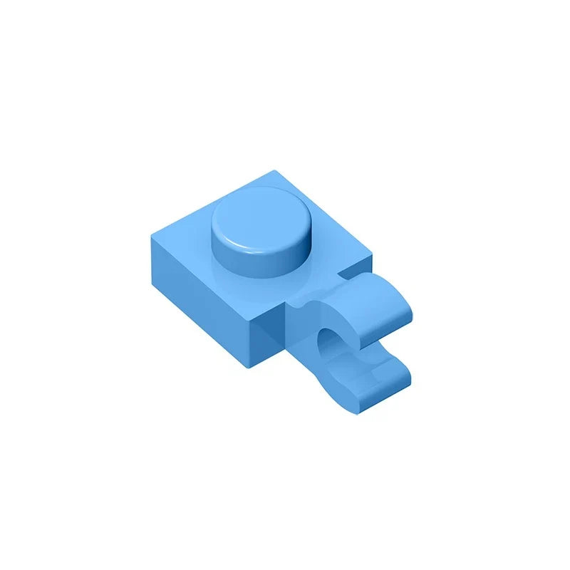 PLATE 1X1 W/HOLDER VERTICAL Building Block | Compatible with Lego 6019 61252