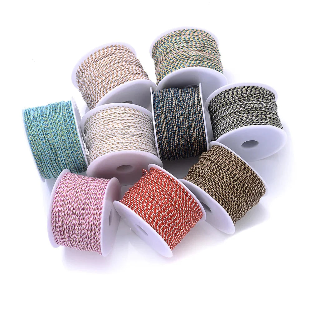 2mm Natural Cotton Rope 10m | DIY Craft Cord for Jewelry and Bohemian Decor