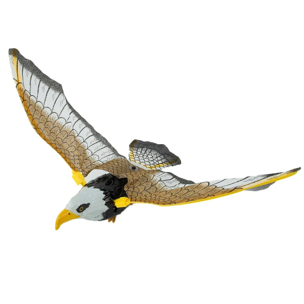 Hanging Falcon Bird Deterrent | Garden Decoy to Repel Birds and Protect Plants