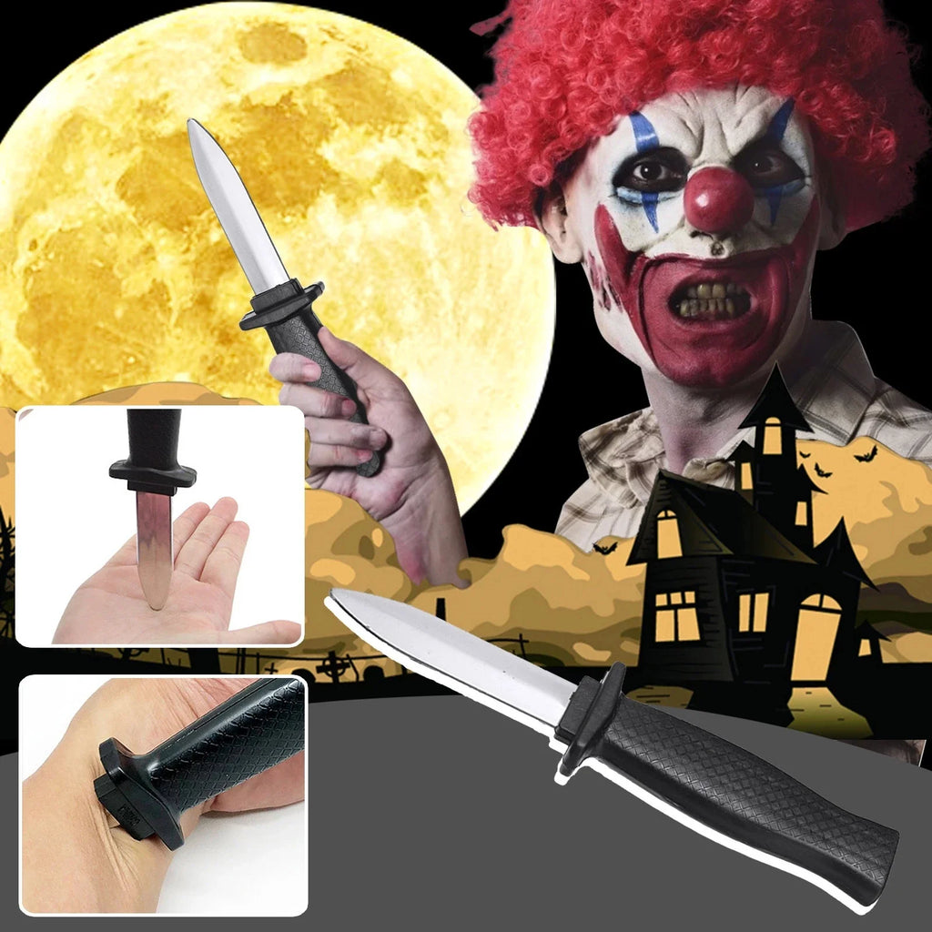 Retractable Prank Knife | Fake Dagger for Jokes and Magic Tricks