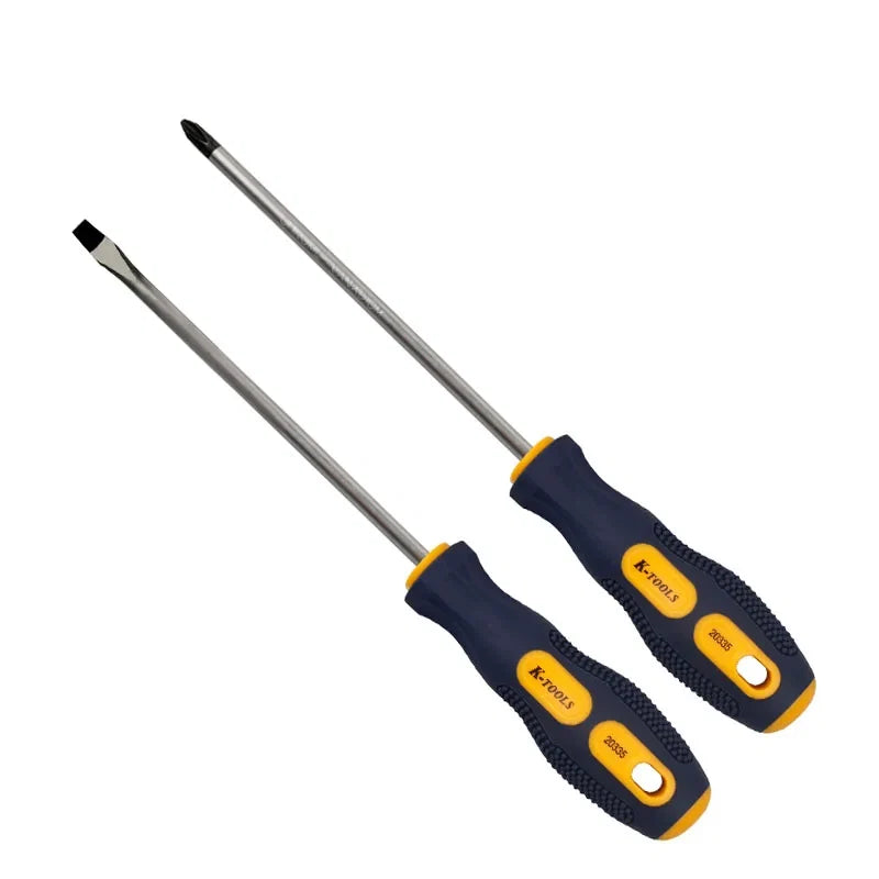 3*150-6*150mm PH0 PH1 PH2 Phillips Screwdriver | Multifunctional Magnetic Cross and Slotted Screw Driver Set