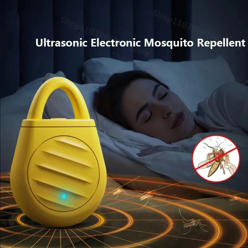 Ultrasonic Mosquito Repellent | Portable Indoor Outdoor Bug Repeller