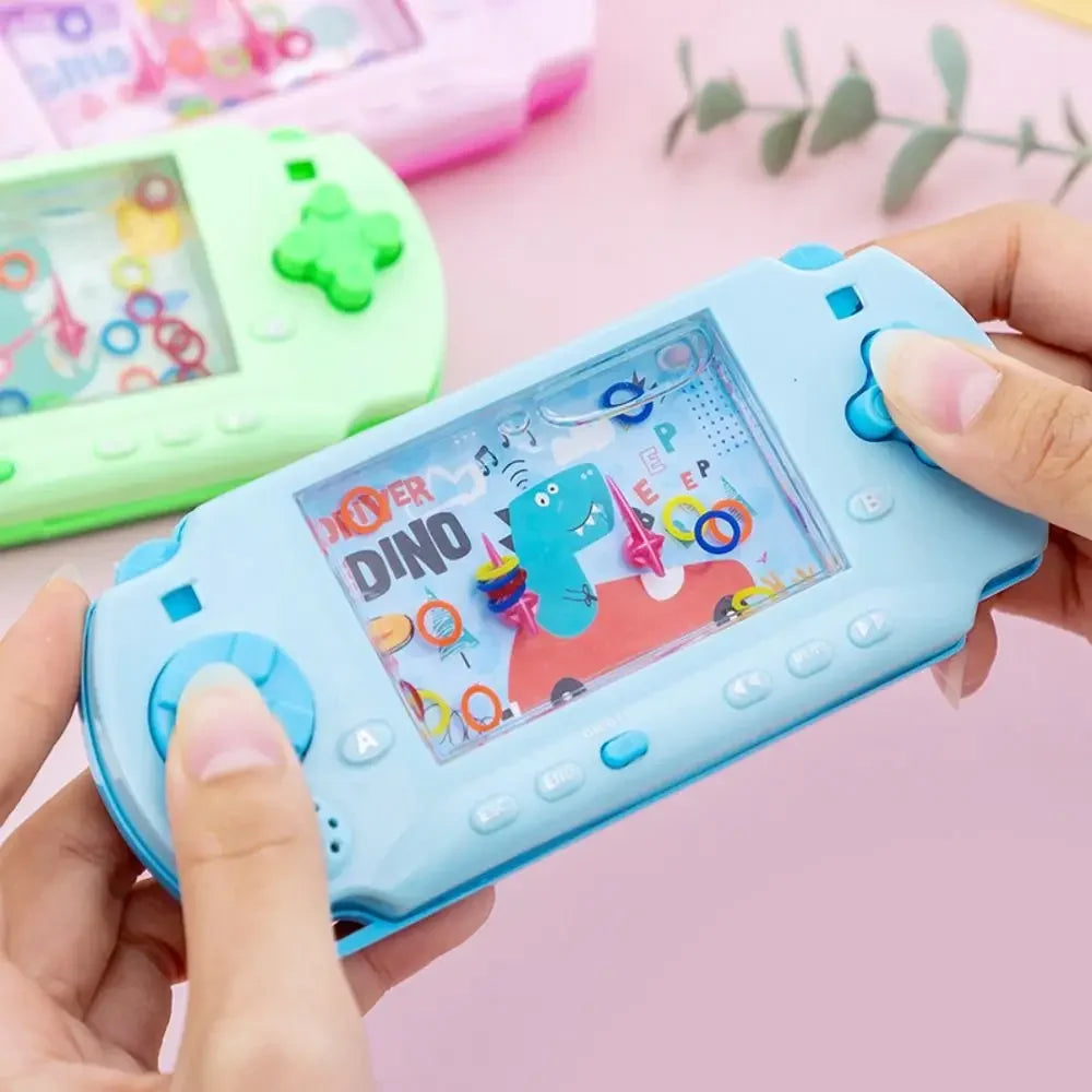 Water Ring Game Machine | Retro Handheld Squeeze Toy for Kids